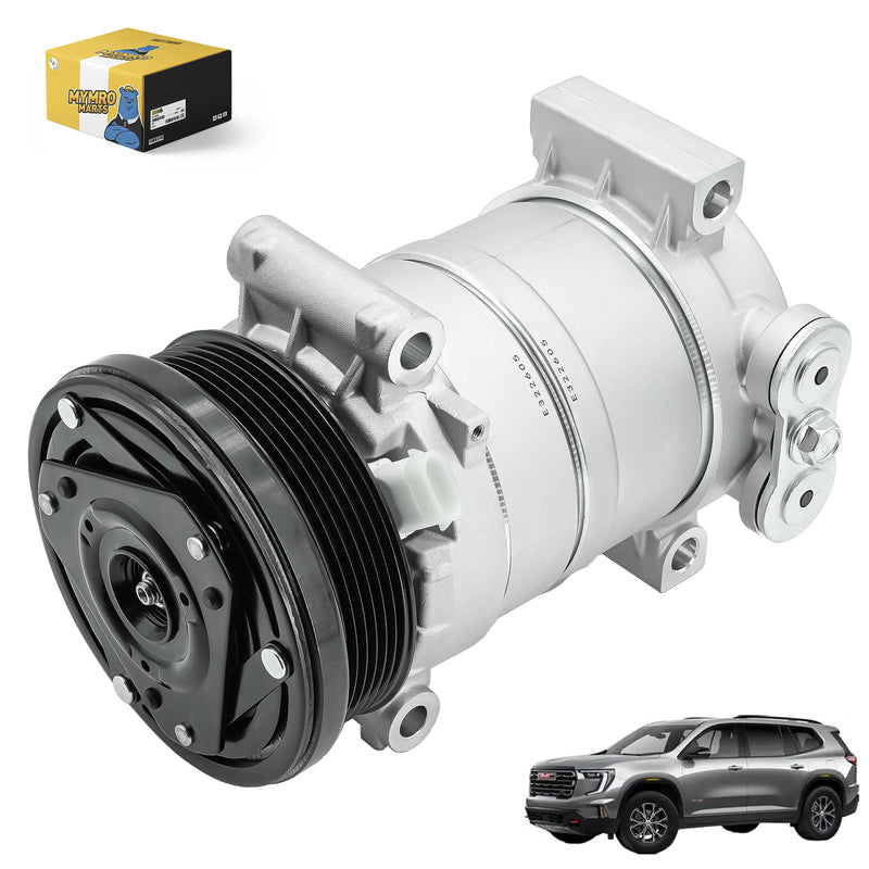 Load image into Gallery viewer, Air Conditioning Compressor 1136519 1136527 89019367 for GMC Yukon Yukon Jimmy SUVs C1500 C2500 K1500 K2500 P3500 Sonoma Trucks - Body Parts > Cab Interior Parts > Air Conditioning Compressor from MyMROmarts