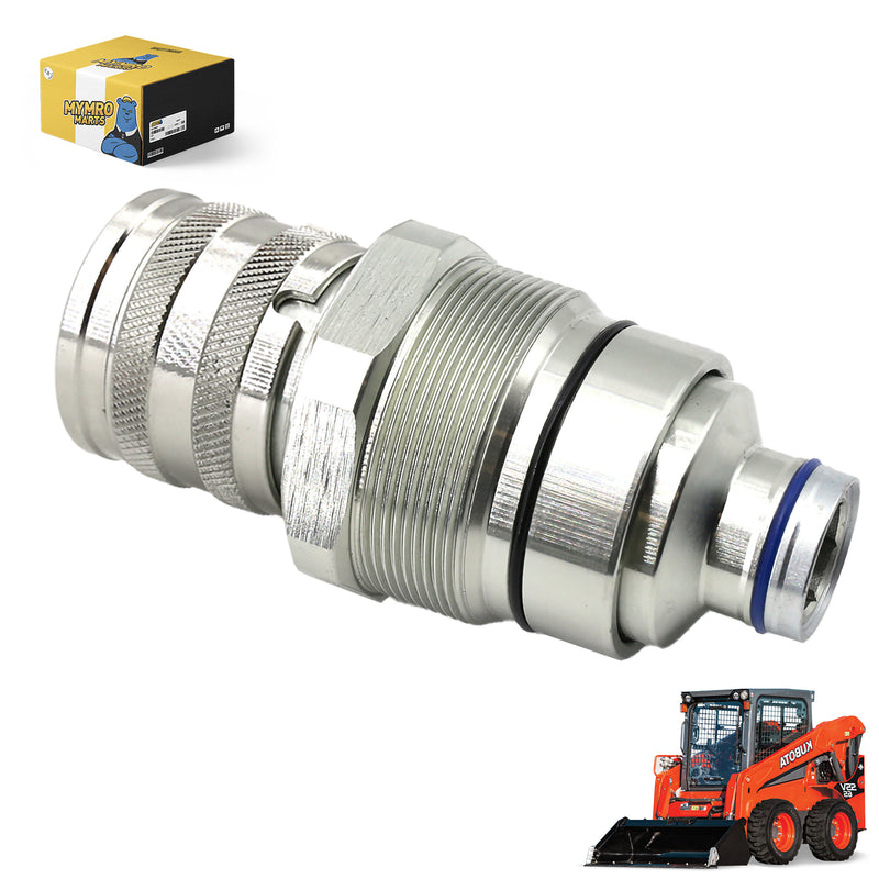 Load image into Gallery viewer, Hydraulic Female Flat Face Quick Coupler V1311-77150 for Kubota SVL95-2S SVL75-2CA SVL75-2C SVL75-2 SSV75 SSV65PC from MyMROmarts
