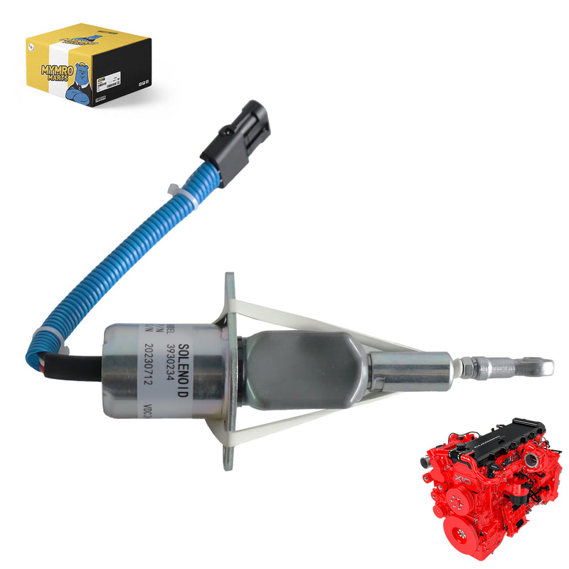 Load image into Gallery viewer, Diesel Shut Off Solenoid 3930234 For Cummins 6CT 8.3L 24V from MyMROmarts