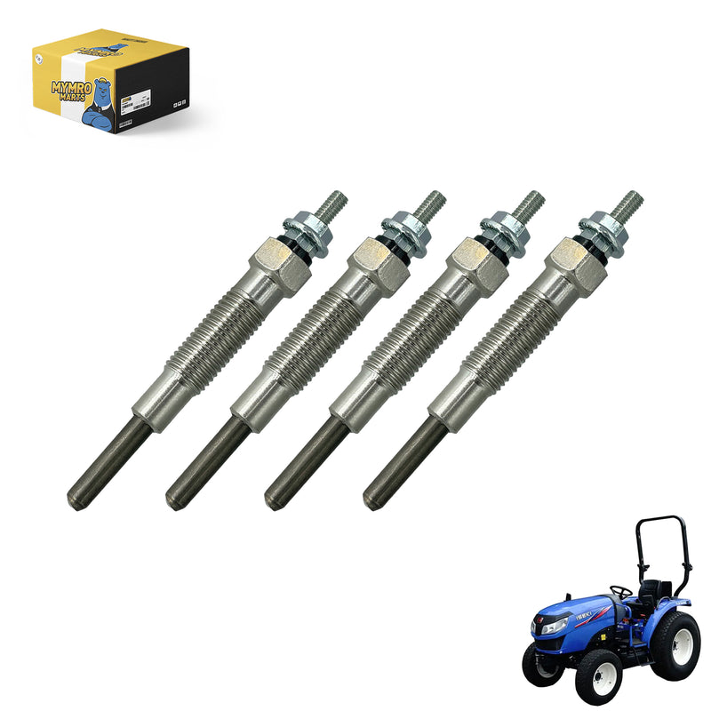 Indlæs billede i Gallery Viewer, 4 Pcs Plug Glow MM409510 for Iseki TL2100 TL2500 TX1300 TX1500 TX2140 TX2160 Tractors from MyMROmarts