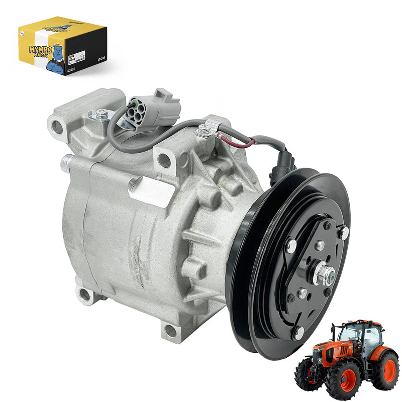Load image into Gallery viewer, A/C Compressor T1065-72213 for Kubota Tractor M110 M120 M900 M4900 M6800 M9000 from MyMROmarts