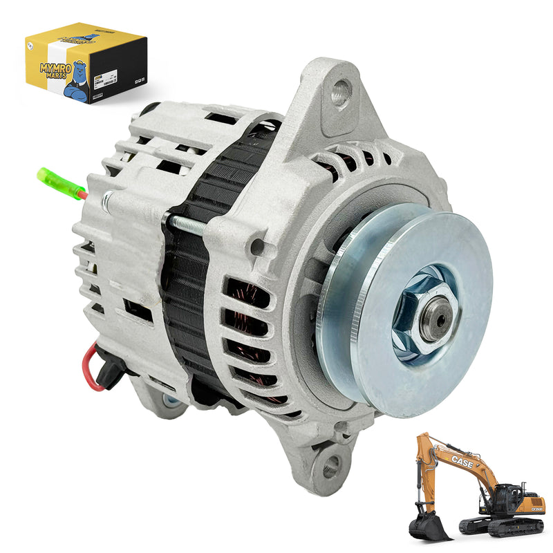 Load image into Gallery viewer, New Alternator For Case Excavator CX75 AU-4LE2X Isuzu Diesel CX75SR CC-4JG1 Mustang Loader LR150-714, LR150-714N, LR150-715, 8972012810, 8972283180, 8972283181, 714-40090, 12060979, 553202RI, AHI192A - Electrical Parts > Alternator from MyMROmarts