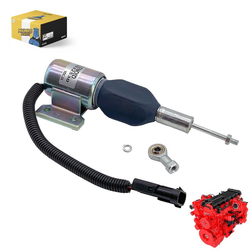 Load image into Gallery viewer, 24V Stop Solenoid SA-4756-24 3932530 3935430 For Cummins B-C 5.9L 6BT Engine from MyMROmarts