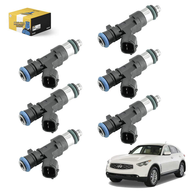 Load image into Gallery viewer, 6PCS Fuel Injectors for Infiniti G35 M35 FX35 V6 3.5L 2005-2008 #16600-7Y00A FJ469 4G1736 0280158005 MP4184 - Engine Parts > Fuel System > Fuel Injector Nozzle from MyMROmarts