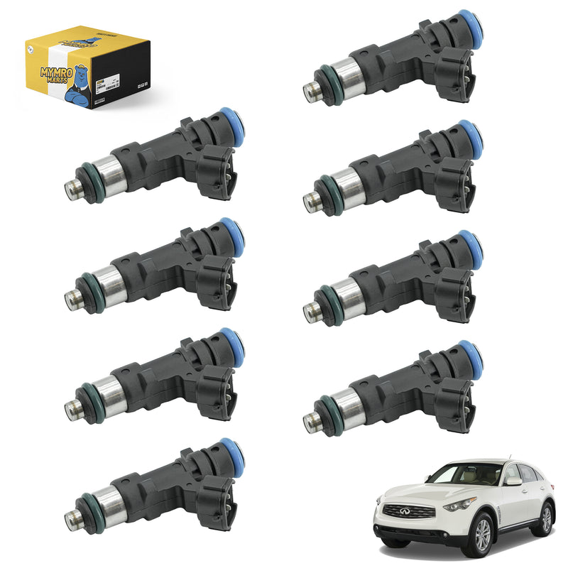 Load image into Gallery viewer, 8PCS Fuel Injectors for Infiniti QX56 V8 5.6L 2004-2010 #16600-7S000 FJ750 0280158007 4G-1861 - Engine Parts > Fuel System > Fuel Injector Nozzle from MyMROmarts