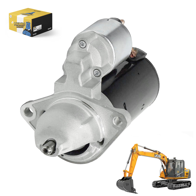 Load image into Gallery viewer, Starter Motor 71435600 71440482 NA - 11587UK For JCB Excavator 802.7 803 804 8030 8052 Loader 1CX 135 150 155 160 170 180 190 Telehandler 515-40 520-40 524-50 - Electrical Parts > Starter Motor from MyMROmarts