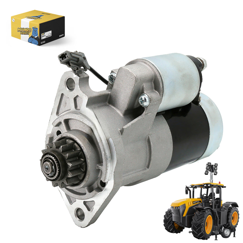 Lataa kuva gallerian katseluohjelmaan Starter Motor M008T70471 MM409413 for JCB Tractor 335 HST 2008- with Mitsubishi S4L2 Engine - Electrical Parts > Starter Motor from MyMROmarts