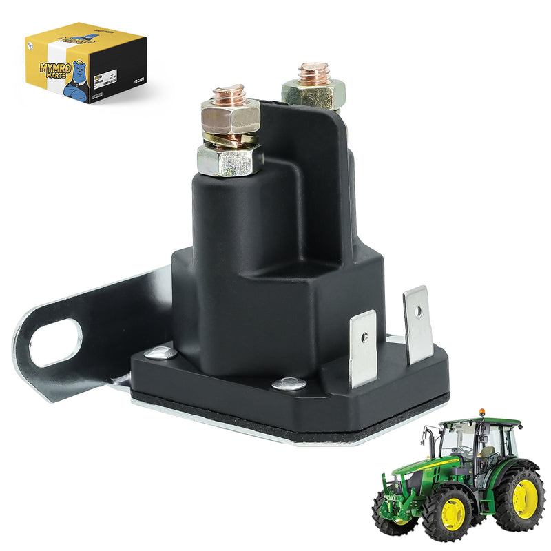 Afbeelding laden in Galerijviewer, Starter Solenoid AM130365 AUC15346 GY00185 for John Deere L100 L105 LA100 LA105 X110 X120 Z225 Z425 Lawn Tractors - Electrical Parts > Electronic Control System > Relays from MyMROmarts