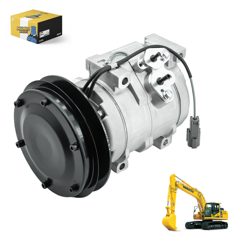 Load image into Gallery viewer, Air Conditioner Unit Compressor 20Y-810-1260 For Komatsu Excavator PC130-8 PC450-8 PC490-10 PC2000-8 from MyMROmarts