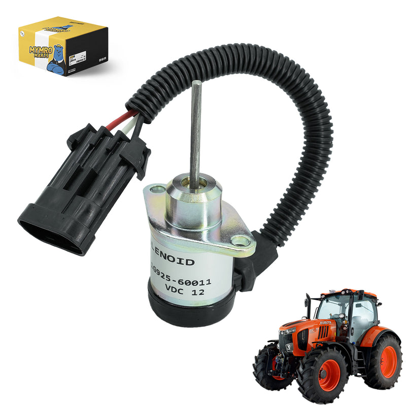 Load image into Gallery viewer, Stop Solenoid 1G925-60011 For Kubota T110 T140 T180 T190 - Electrical Parts > Solenoid Valve > Shut Off Solenoid from MyMROmarts