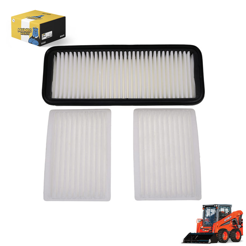 Load image into Gallery viewer, Cab Air Filter Kit T1855-71600 & 6A671-75090 For Kubota Tractor M5040FC M6040FC M8540DTC M9540FC M9960HDC M7-131P M6-101DTC from MyMROmarts