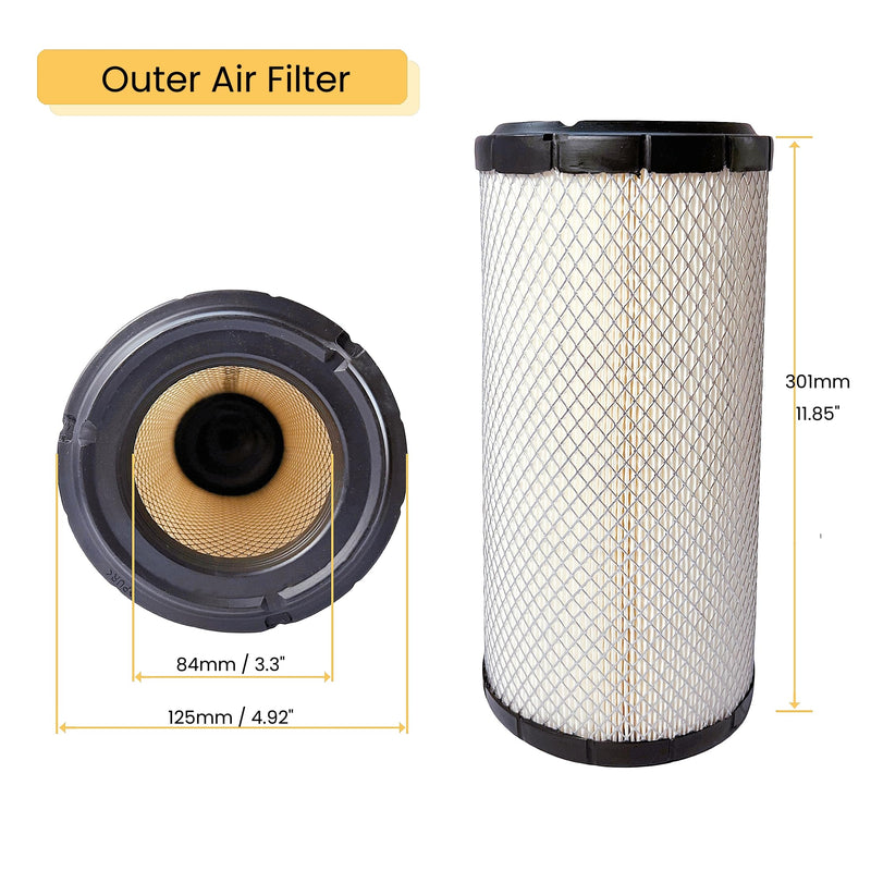 Load image into Gallery viewer, Air Filter Kit 134-8726 140-2334 for Caterpillar Excavator 303.5E 304E 305.5D 305.5E 305E 306E - Engine Maintenance Parts > Air Filter from MyMROmarts