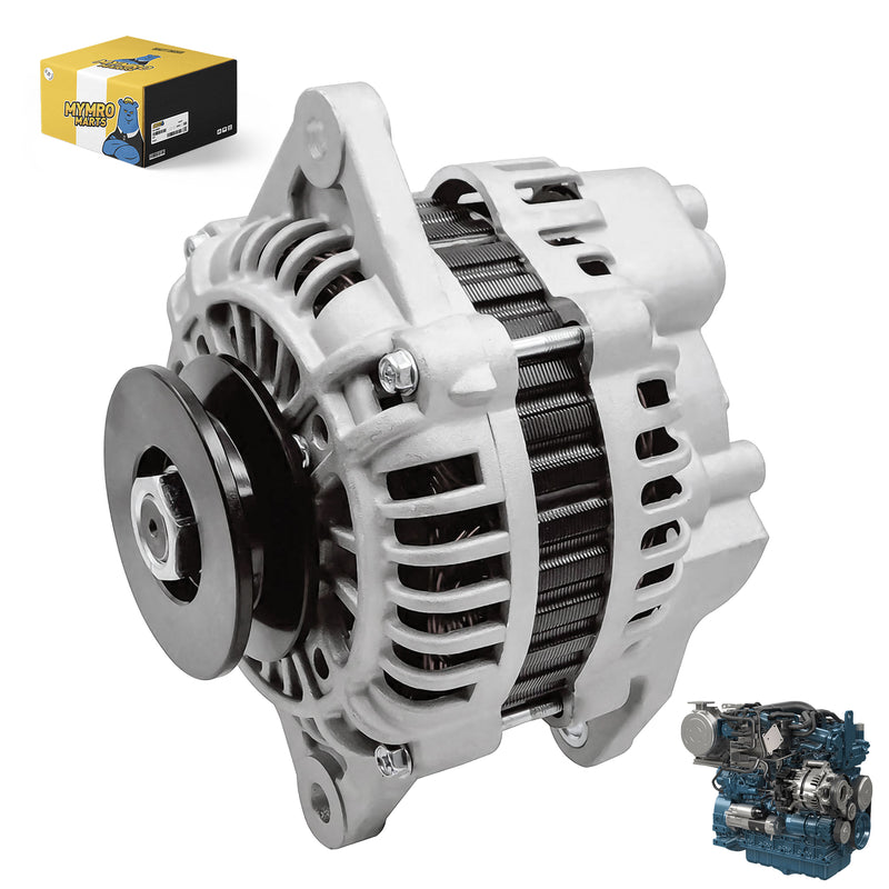 Load image into Gallery viewer, New 100A Alternator 1J431-6401-2 1J431-64012 1J43164012 For Kubota Engine V3800 - Electrical Parts > Alternator from MyMROmarts