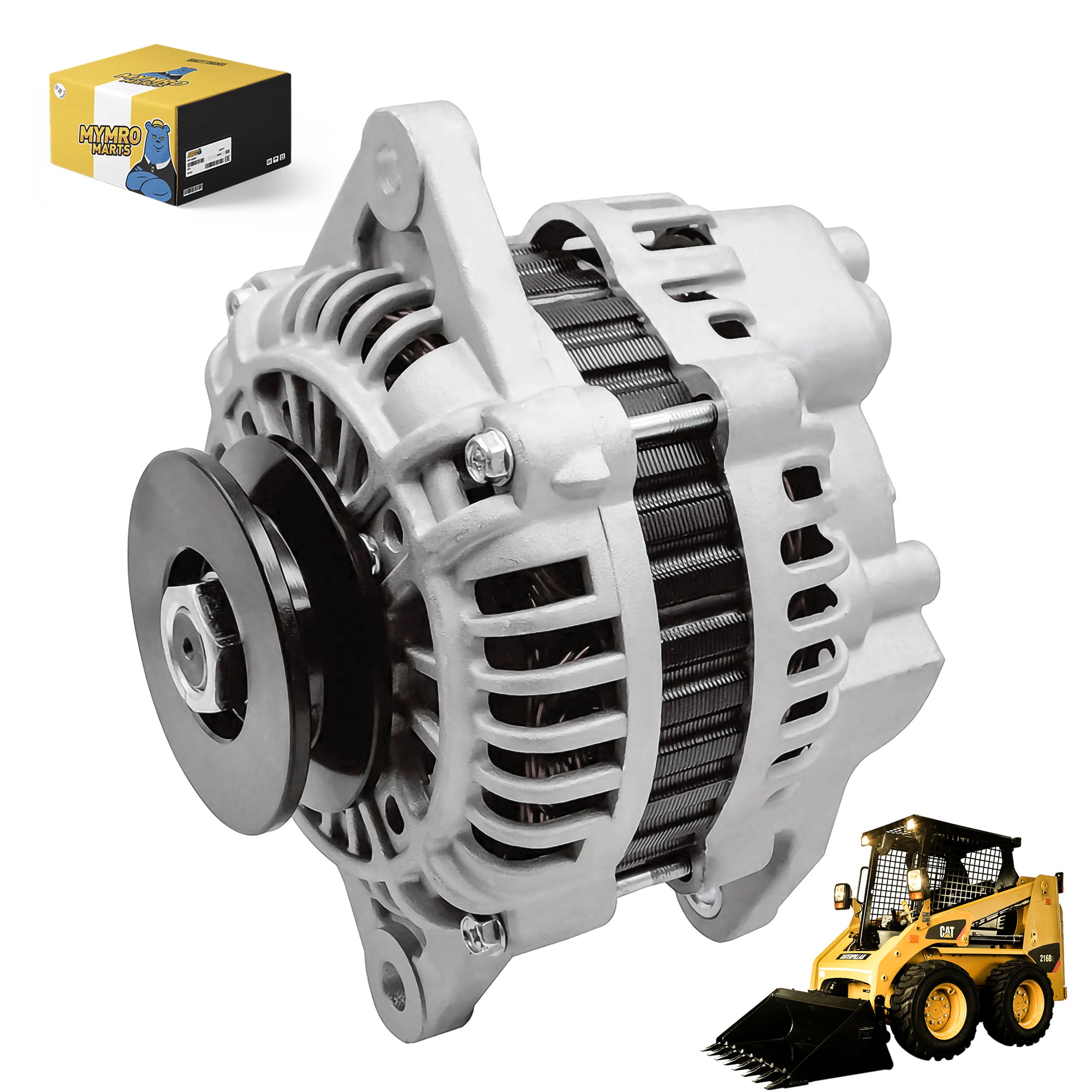 Alternator 377-6966 for Caterpillar CAT Skid Steer 272D 297D 299D 299D3 914K 910K