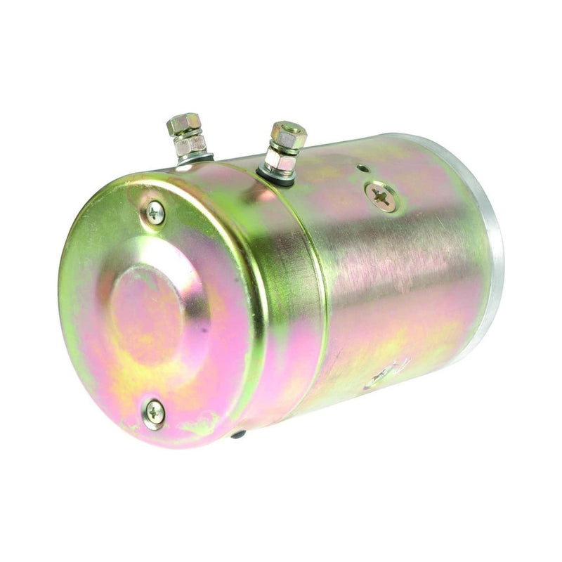 Load image into Gallery viewer, New 12 Volt Snow Plow Mower Replacement For Meyer E57 E57H E-57 E60H E60 E-60 Pumps CW Slotted Shaft Insulated Ground 4.5" Case Dual Ball Bearing 15829, 15841, 15869 1306007 AMJ4739 AMT0354 LMY0003 - Electrical Parts > Other Electrical Parts from MyMROmarts