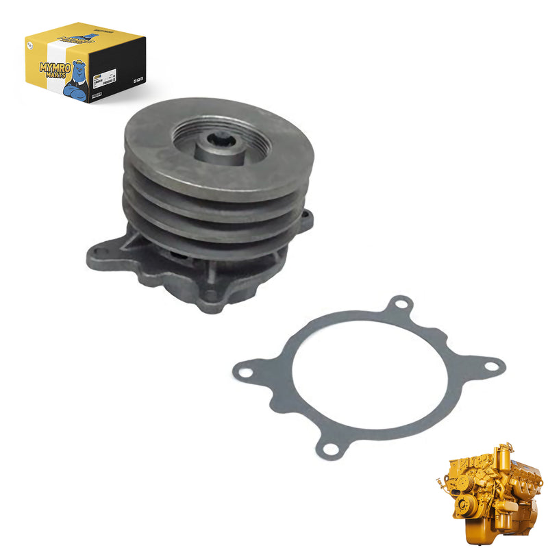 Load image into Gallery viewer, New Engine Water Pump 0R1244 9N3777 2W1227 Compatible With Caterpillar Engine 3208 Threaded Pulley from MyMROmarts