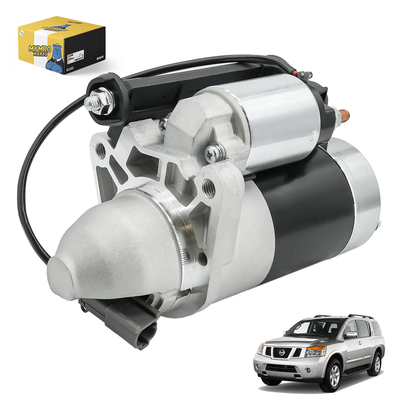 Cargue la imagen en el visor de la galería, New Starter Motor for Nissan Armada NV2500 NV3500 Pathfinder Titan XD V8 5.6L 2010-2023 #23300-1CA0A, 23300-1CA0B, 23300-1CA0C, 23300-1CA0CRE - Electrical Parts > Starter Motor from MyMROmarts