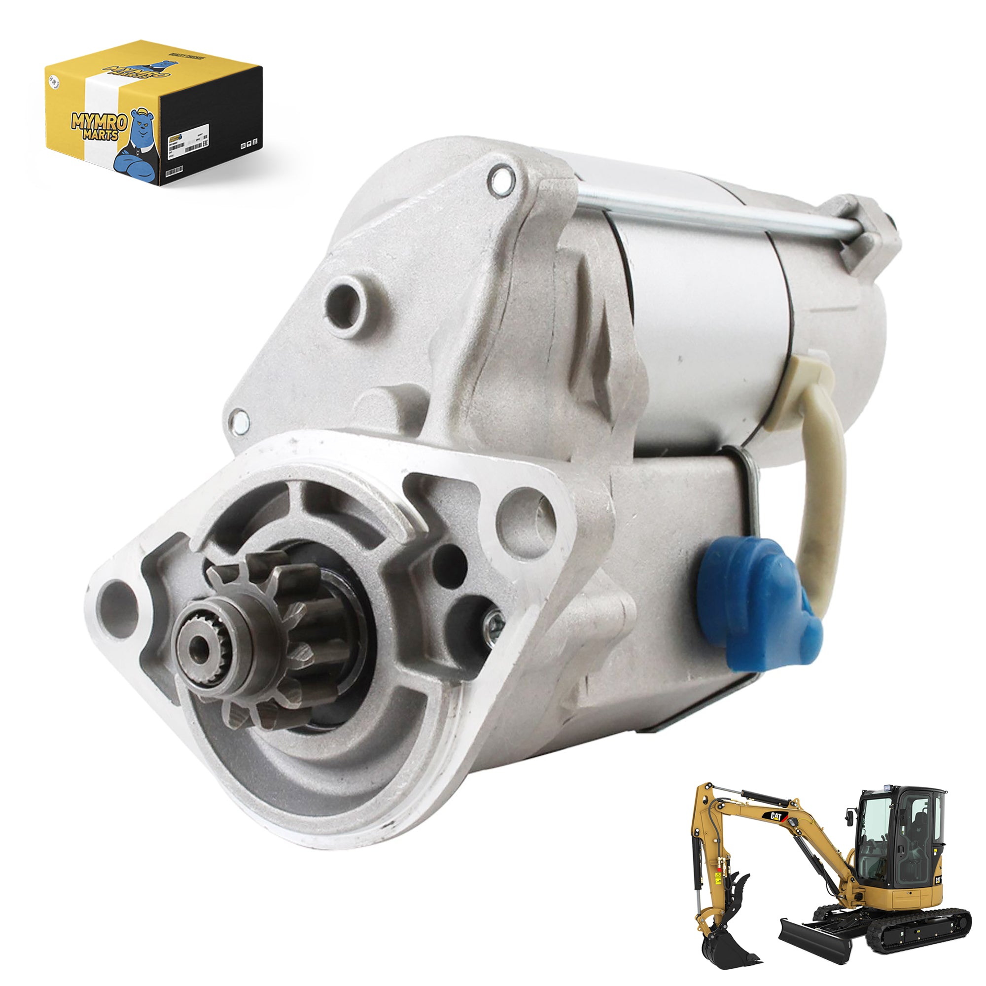 12V 11T startmotor 1449966 144-9966 voor Caterpillar CAT-motor 3013 graafmachine 302,5 303,5