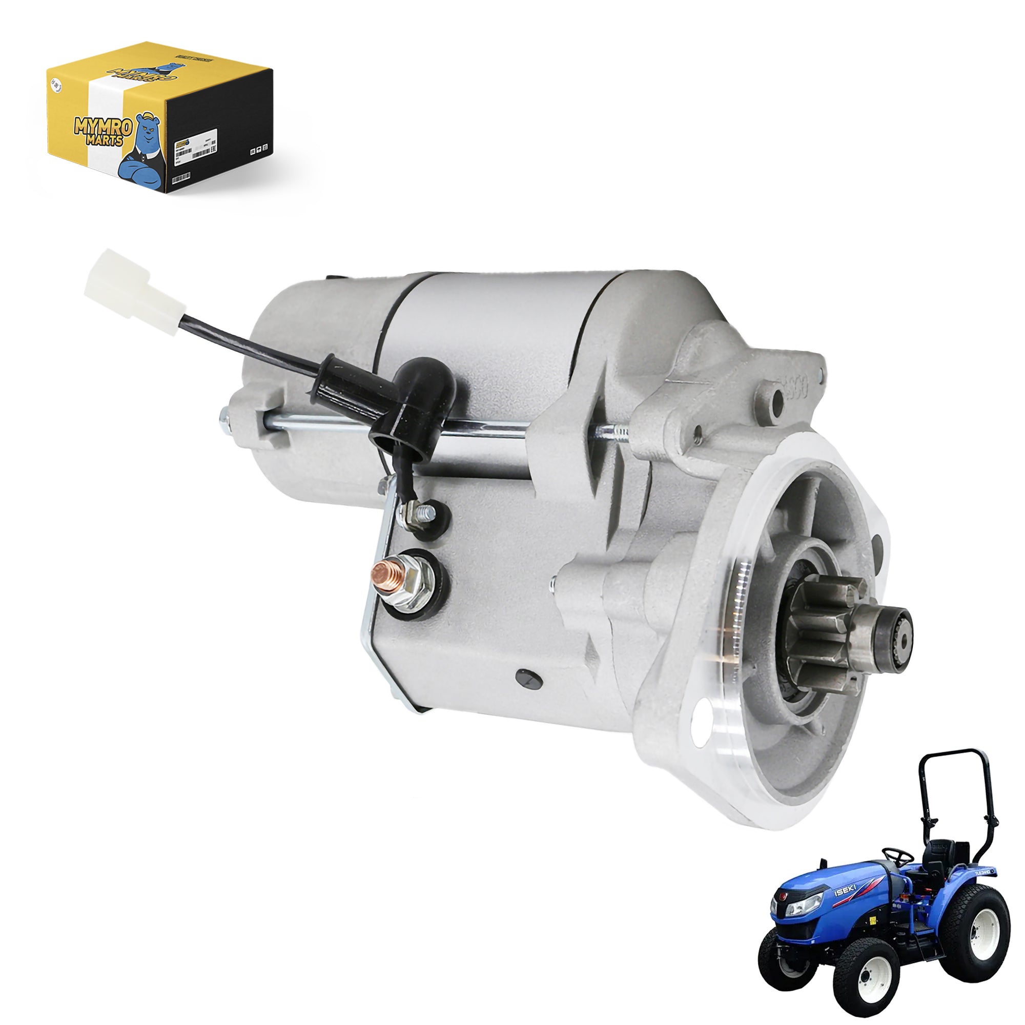 Starter Motor 5-81100048-0 S114-207 S114-370 for ISEKI 3AE1 3AF1-BL Engine TE3210 TL1900 TL2100 TL2300 TL2500 TU1700 Tractor