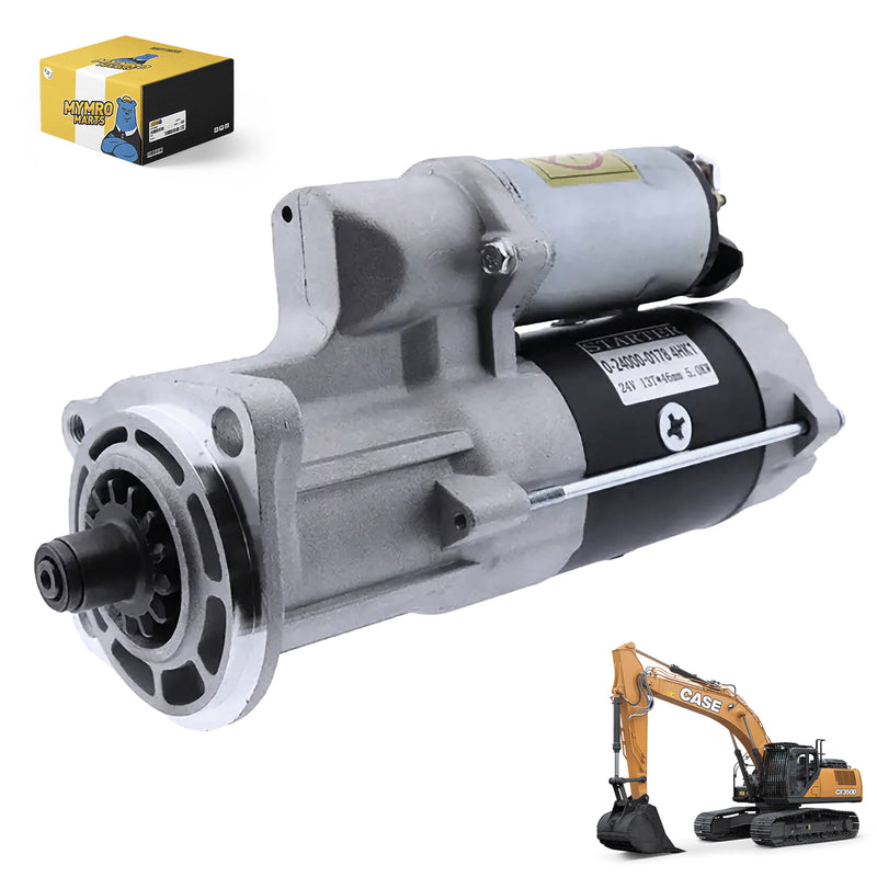 Load image into Gallery viewer, Starter Motor 0-24000-0178 898054-0630 For Case Excavator CX240 with Isuzu 4HK1 from MyMROmarts