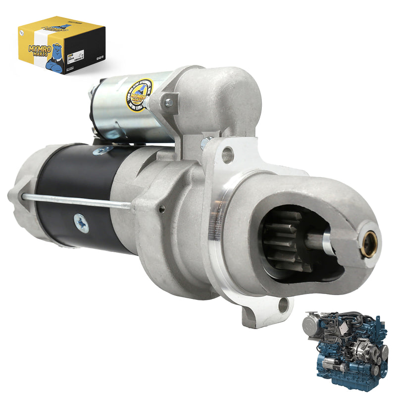 Load image into Gallery viewer, Starter Motor 1107588 1108692 1998339 1113598 for Kubota D1402 D1402BA Dsl V1702 V1702 Dsl V1702BA Dsl - Electrical Parts > Starter Motor from MyMROmarts