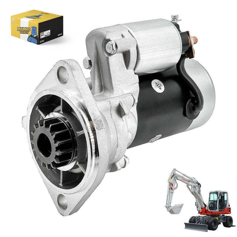 Load image into Gallery viewer, 12V 2.5KW 15T Starter Motor T17100877010 For TAKEUCHI TB025 TB035 EXCAVATOR - Electrical Parts > Starter Motor from MyMROmarts