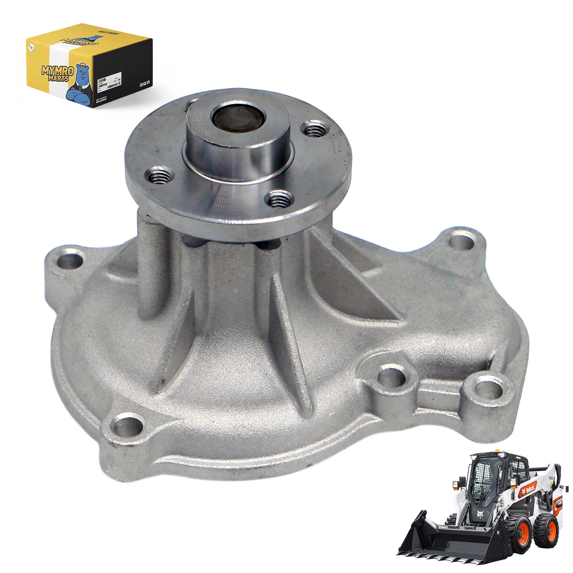 Engine Water Pump 6680852 for Bobcat Loaders A300 A770 S220 S250 S300 S330 S750 S770 S850 T250 T300 T320 T750 T770 T870