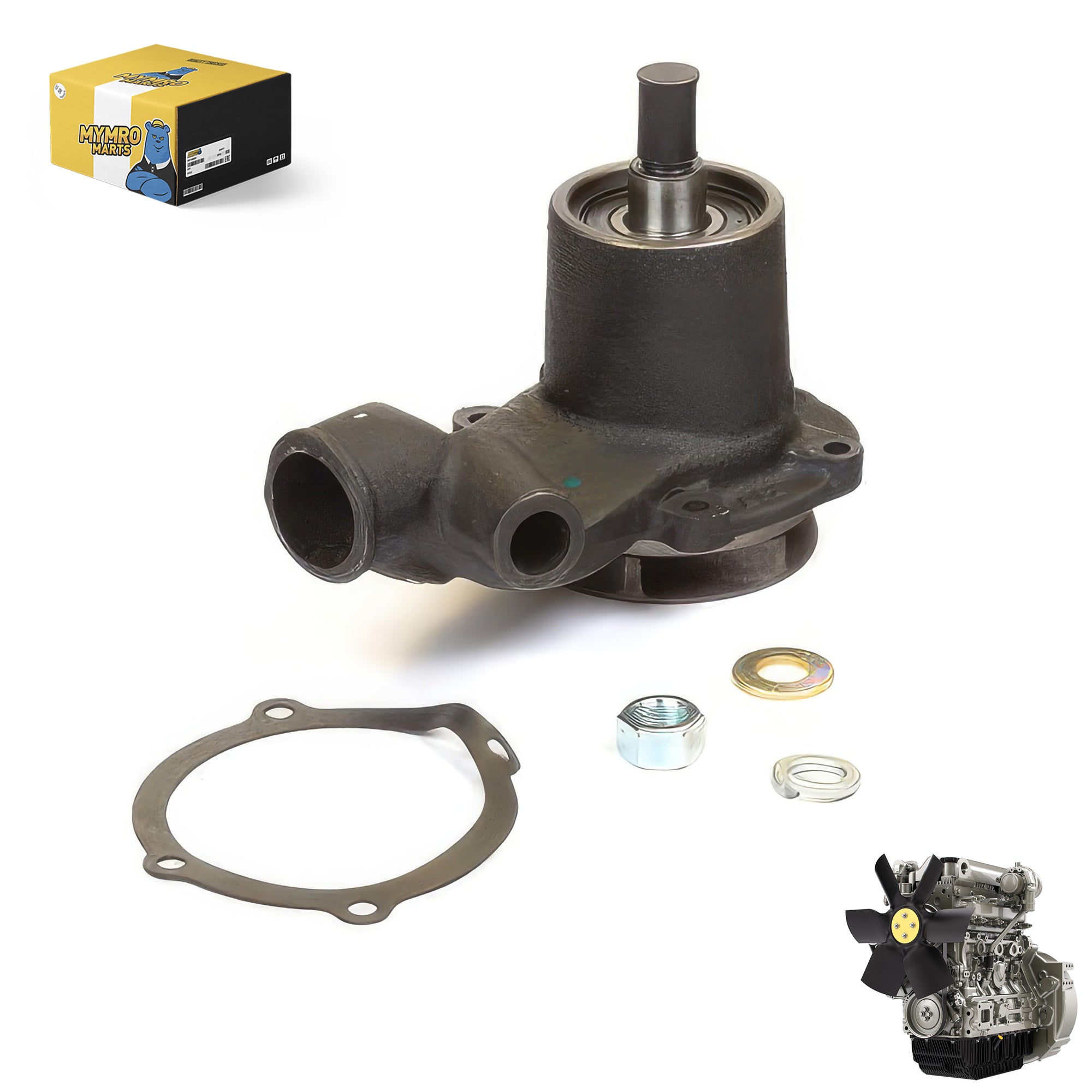 Engine Water Pump U5MW0170 for Perkins Engine 1004-40T 1004-42