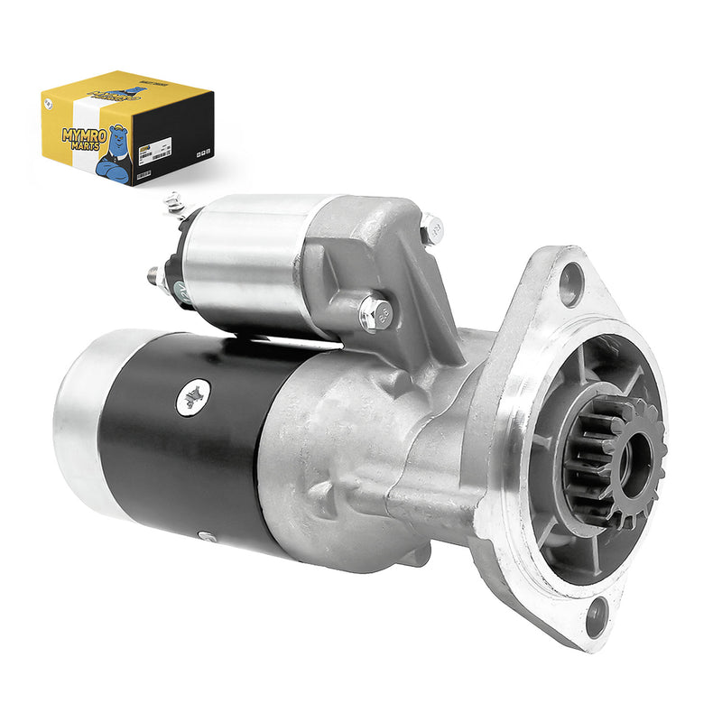 Afbeelding laden in Galerijviewer, Starter Motor 129136-77011 129400-77012 8971287470 For Airman Case Gehl Hitachi John Deere Komatsu Mustang New Holland w/ Yanmar 3TN82 3TNV88 4NT82 4TNV88 / Komatsu 3D78 3D84 3D88 4D84 4D88 / Isuzu 4LB1 4LC1 4LE1 4LE2 Diesel Enignes from MyMROmarts