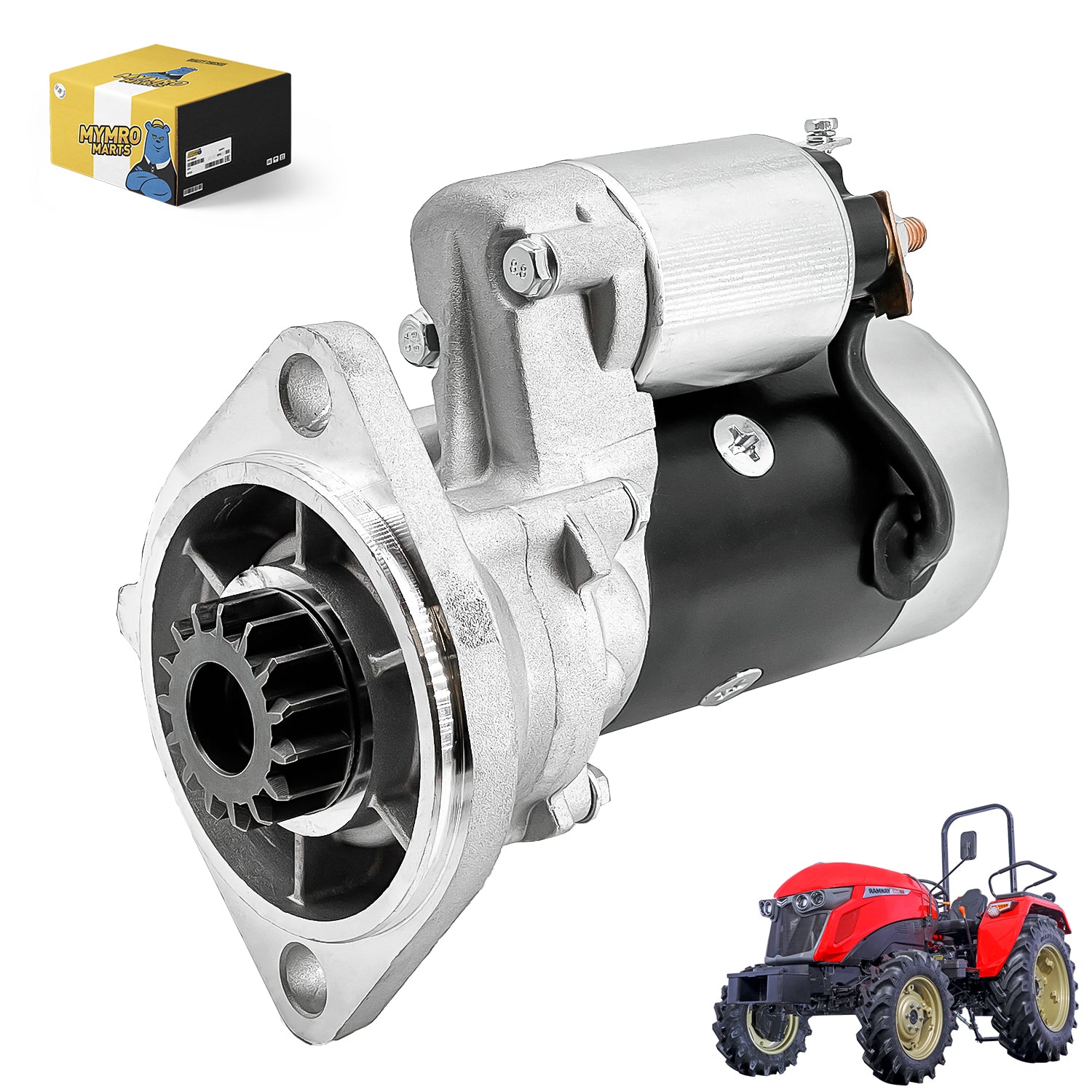 Starter Motor 121256-77011 121370-77010 124250-77012 12V 15T For Yanmar Engine 3JH2E 3T84C 4JH2