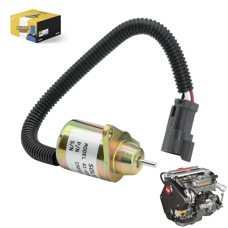 Load image into Gallery viewer, Stop Solenoid 1503ES-12S5SUC11S SA-4564 For Yanmar Engine 3TNE72 3TNA72 12V from MyMROmarts