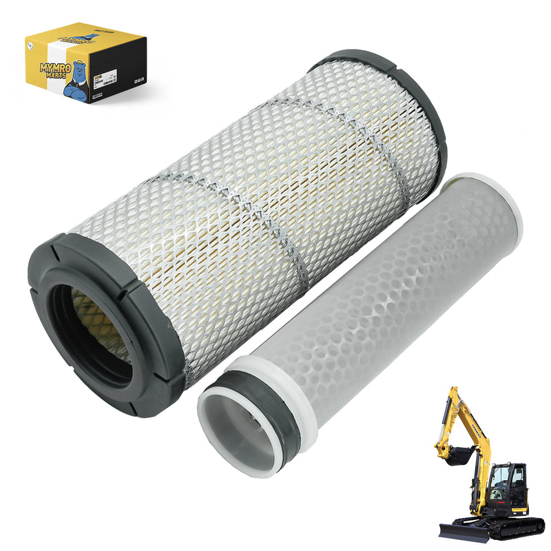 Load image into Gallery viewer, Air Filter Set WA10854 WA10890 for Yanmar VIO50-6A Excavator - Engine Maintenance Parts > Air Filter from MyMROmarts