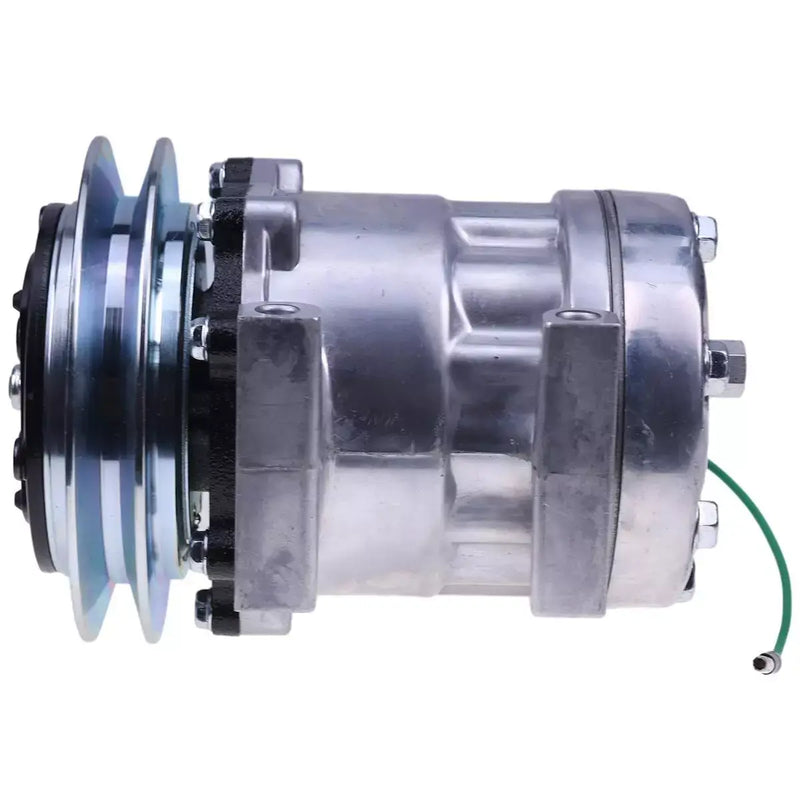 Load image into Gallery viewer, 24V SD7H13 A/C Compressor 4674027 for John Deere Excavator 60D 60G - Body Parts > Cab Interior Parts > Air Conditioning Compressor from MyMROmarts