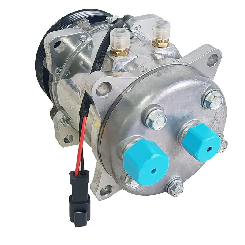 Load image into Gallery viewer, A/C Compressor 7363374 for Bobcat S530 S550 S570 S590 S595 S630 S650 T550 T590 T595 T630 T650 E32 E35 E42 E45 E50 E55 E85 E88 Kubota V2607 from MyMROmarts