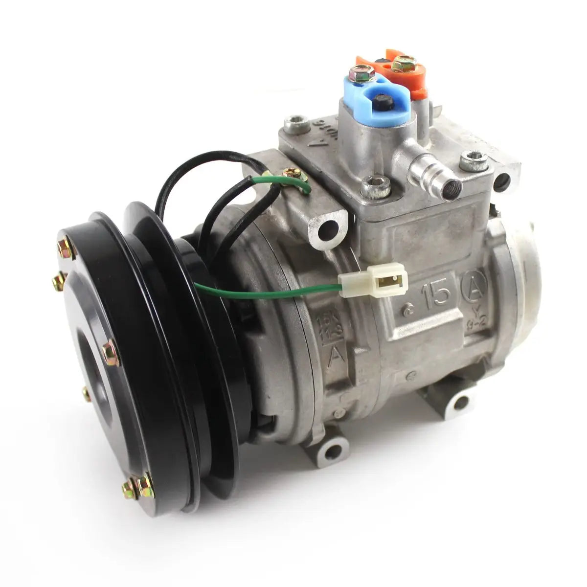 Air Conditioning Compressor 20Y-979-3111 for Komatsu Bulldozer D31PX-21 D39PX-21 D37PX-21 D31EX-21 D39EX-21 D37EX-21