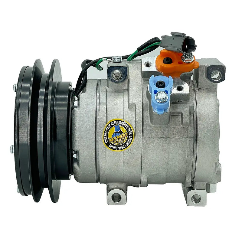 Lataa kuva gallerian katseluohjelmaan Air Conditioning Compressor 4431081 For Hitachi Excavator ZX110 ZX120 ZX160 ZX185USR from MyMROmarts