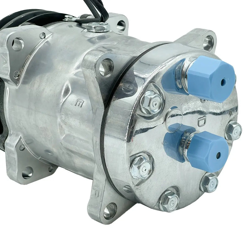 Load image into Gallery viewer, Air Conditioning Compressor 85702706 For New Holland Backhoe Loader 555C 655C 555D 575D 655D 675D from MyMROmarts