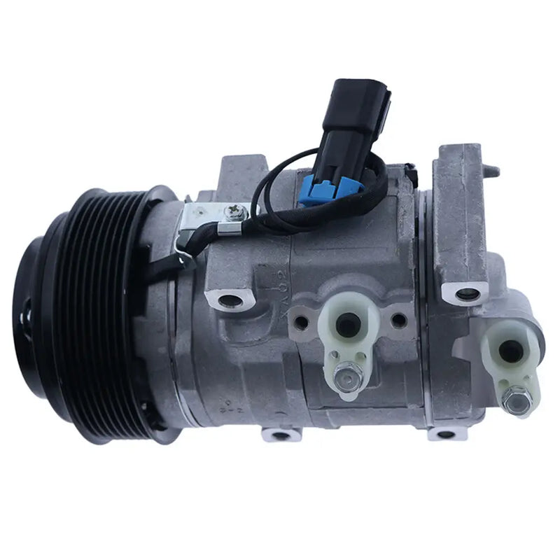 Load image into Gallery viewer, Air Conditioning Compressor AT460841 for John Deere Skid Steer Loader 333E 332E 329E 328E 326E 323E 320E 319E 318E 317G Engine 6068 6135 - Body Parts > Cab Interior Parts > Air Conditioning Compressor from MyMROmarts
