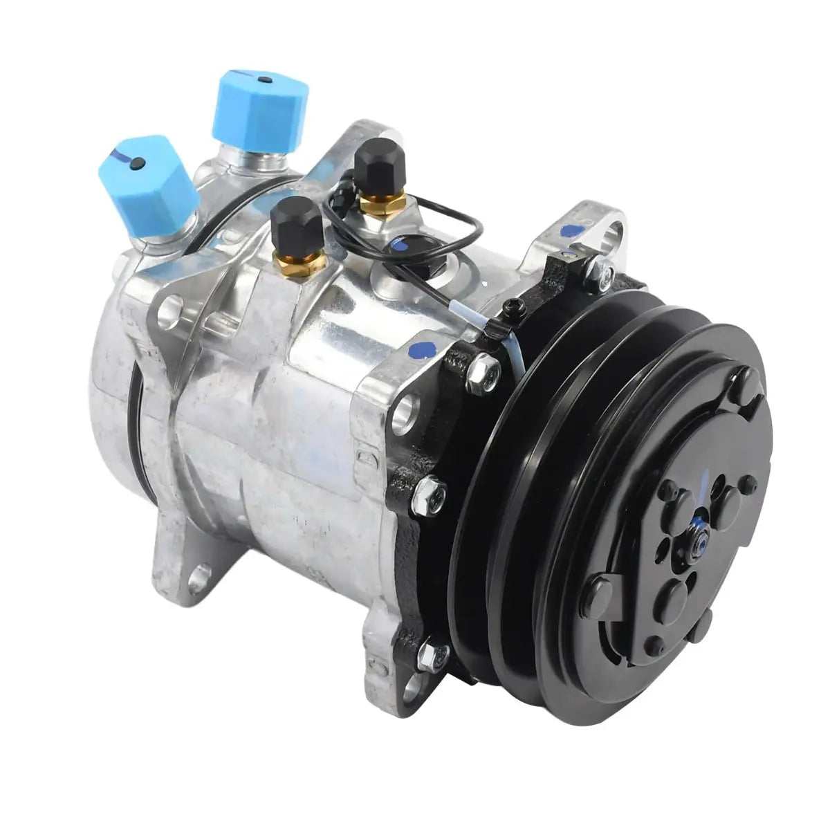 Air Conditioning Compressor SD5H09 606-1394 For Caterpillar CAT 236D 242D 246D 257D 259D 262D 272D 279D 287D 289D 299D