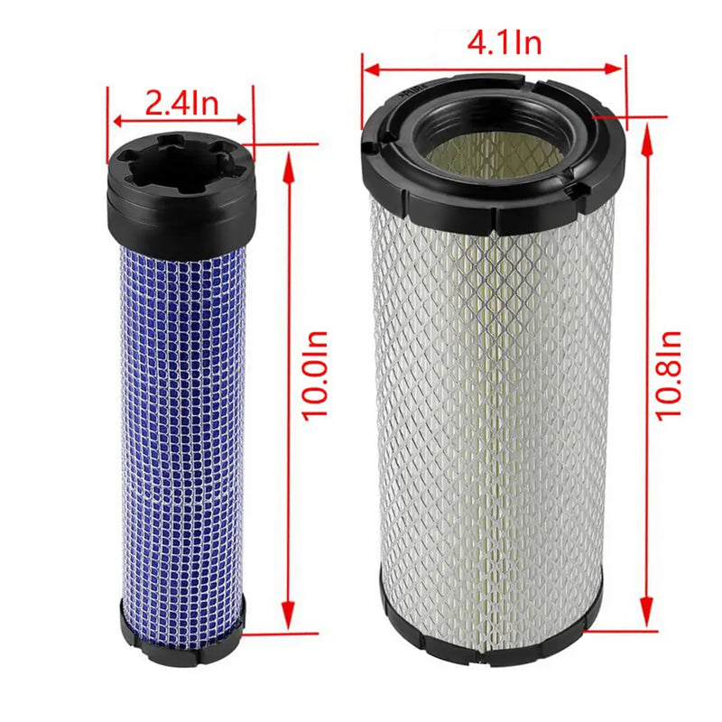 Cargue la imagen en el visor de la galería, Air Filter 87682998 84539215 For New Holland TC25D TC27D TC29D TC29DA TC30 TC33D TC33DA - Engine Maintenance Parts > Filter Kits from MyMROmarts