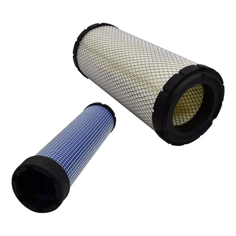 Load image into Gallery viewer, Air Filters Set P827653 P829332 6666375 6666376 for Bobcat 337 337D 337G 341 341D 341G 435 435D Case 60XT 70XT 75XT 85XT SR130 SR150 John Deere 240 250 270 317 Kubota KX080-3 KX080-3T KX080-4 - Engine Maintenance Parts > Air Filter from MyMROmarts