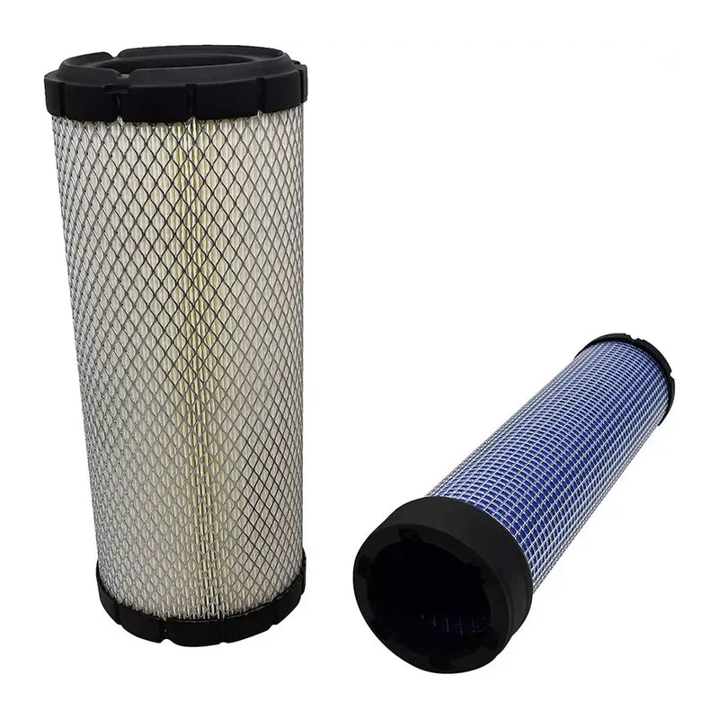 Load image into Gallery viewer, Air Filters Set P827653 P829332 6666375 6666376 for Bobcat 337 337D 337G 341 341D 341G 435 435D Case 60XT 70XT 75XT 85XT SR130 SR150 John Deere 240 250 270 317 Kubota KX080-3 KX080-3T KX080-4 - Engine Maintenance Parts > Air Filter from MyMROmarts