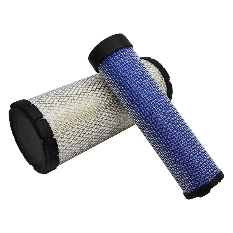 Load image into Gallery viewer, Air Filters Set P827653 P829332 6666375 6666376 for Bobcat 337 337D 337G 341 341D 341G 435 435D Case 60XT 70XT 75XT 85XT SR130 SR150 John Deere 240 250 270 317 Kubota KX080-3 KX080-3T KX080-4 - Engine Maintenance Parts > Air Filter from MyMROmarts
