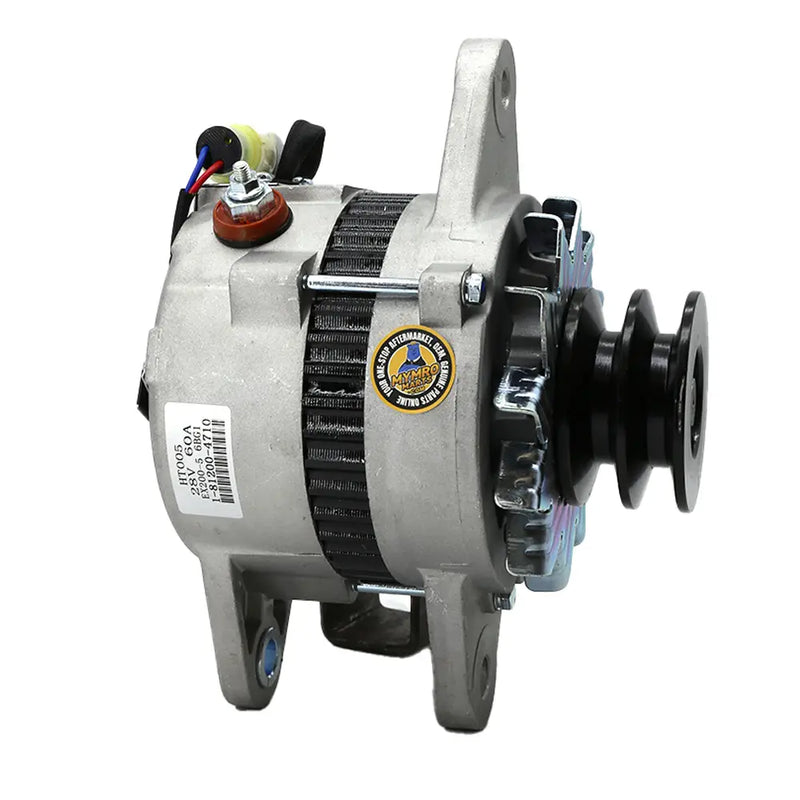 Afbeelding laden in Galerijviewer, Alternator 01353005 0350003871 0350003872 0350004000 1812004164 1812004710 8970466950 4454118 for ISUZU 6QA1 6SD1 6WQ1 6WF1 6BG1 for HITACHI EX200-5 ZAX120-5 - Electrical Parts > Alternator from MyMROmarts