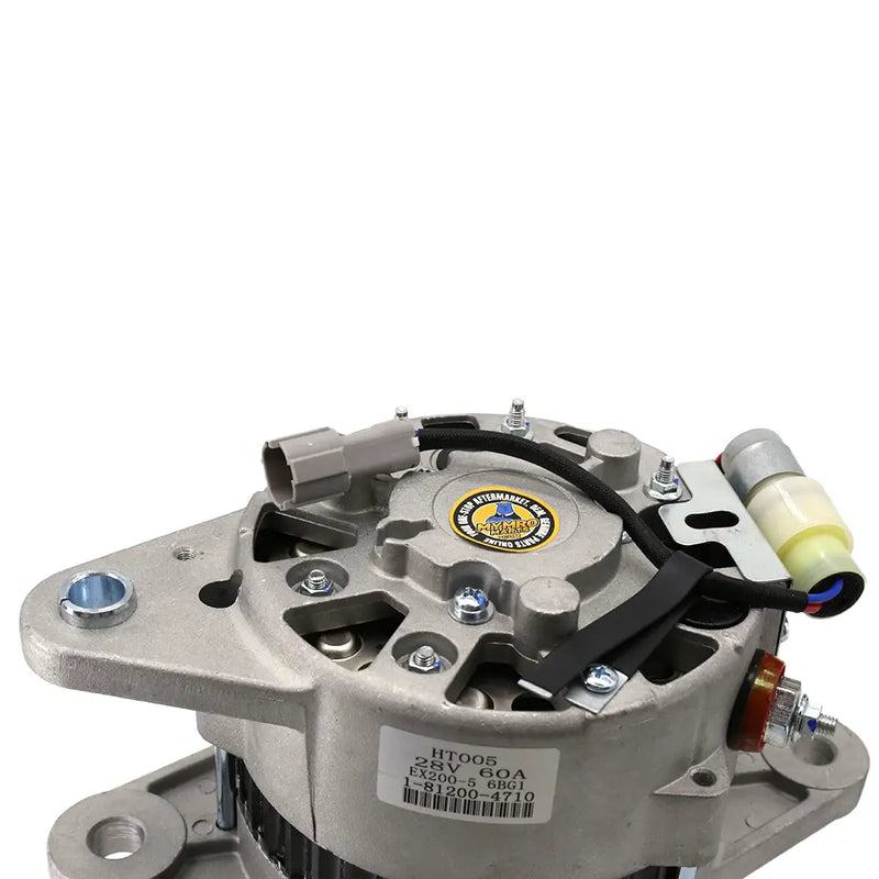 Afbeelding laden in Galerijviewer, Alternator 01353005 0350003871 0350003872 0350004000 1812004164 1812004710 8970466950 4454118 for ISUZU 6QA1 6SD1 6WQ1 6WF1 6BG1 for HITACHI EX200-5 ZAX120-5 - Electrical Parts > Alternator from MyMROmarts