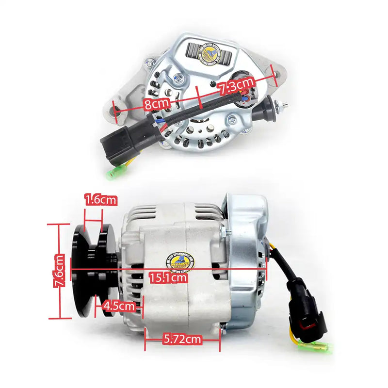 Afbeelding laden in Galerijviewer, Alternator 1012113730 1012113731 1012113860 1012118580 1012118650 1-2823-01ND-2 for CUMMINS 4BT3.3 B3.3 for YUCHAI - Electrical Parts > Alternator from MyMROmarts