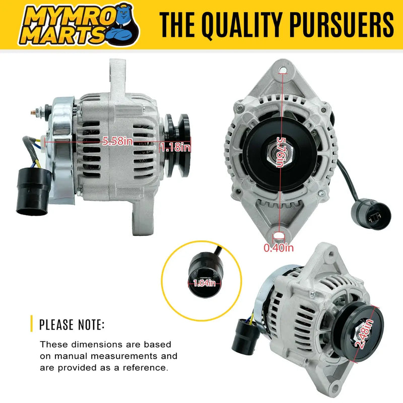 Load image into Gallery viewer, Alternator 16231-64010 16231-64011 For Kubota Garden Tractor TG1860 G2160 G2160 from MyMROmarts