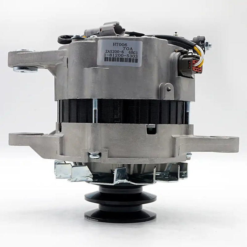 Afbeelding laden in Galerijviewer, Alternator 1812005300 1812005302 1812005303 1812006031 8983413950 DRA1431 A4TU9586 A004TU5485 A004TU5486 A4TU5485 A4TU5486 A4TU5486A AT263669 SE502076 for ISUZU 6BG1 6WF1 for HITACHI EX200-6 EX210-5 ZAX200 - Electrical Parts > Alternator from MyMROmarts