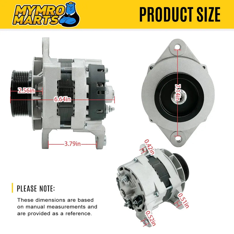 Load image into Gallery viewer, Alternator 2502-6011 28V For Daewoo Excavator DH220-5 DH220-3 Engine DB58 from MyMROmarts