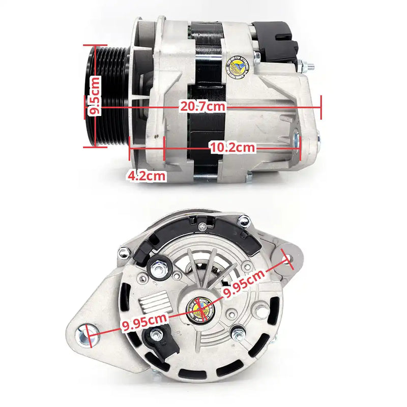 Afbeelding laden in Galerijviewer, Alternator 25026006 25026006C 219051 390050 for CUMMINS 6CT8.3 DB58 for DOOSAN DH220-5 - Electrical Parts > Alternator from MyMROmarts